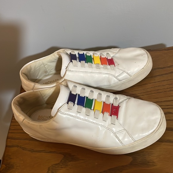 Michael Kors rainbow slip on shoes - Picture 5 of 9